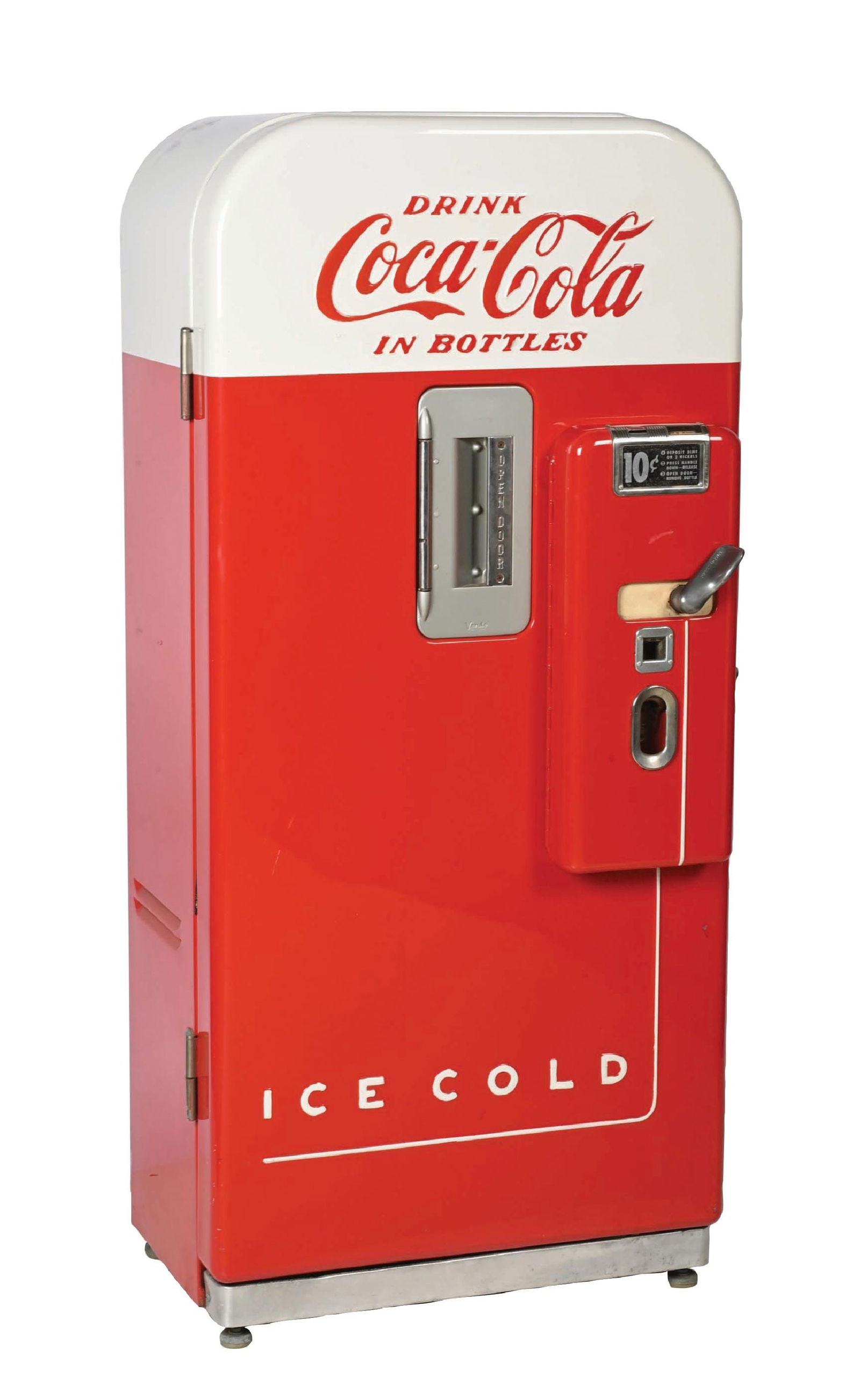 10¢ COCA-COLA VENDING MACHINE MODEL 39 (1 of 6)