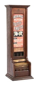 ADAMS PEPSIN TUTTI-FRUTTI TAB GUM VENDING MACHINE