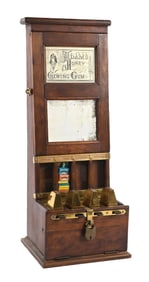 1¢ ADAM'S HONEY GUM VENDING MACHINE