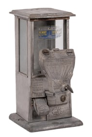 MODEL 77 "FANTAIL" 1¢ & 5¢ PEANUT VENDING MACHINE