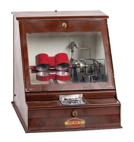 1¢ COUNTERTOP GAMBLING MACHINE W/ CLAWSON DICE MECHANISM
