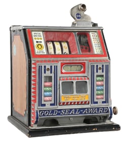 5¢ WATLING GOLD SEAL FRONT VENDING SLOT MACHINE