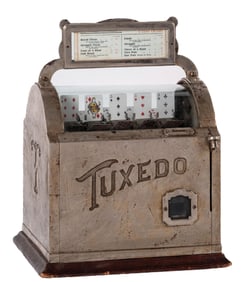 RARE 5¢ SUNDWALL CO. "TUXEDO" CIGAR TRADE STIMULATOR