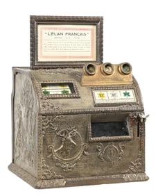 MILLS NOVELTY CAST IRON "THE ELK" TRADE STIMULATOR