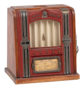 1¢ GOTTLIEB "INDIAN DICE" TRADE STIMULATOR
