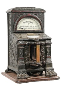 1D ENGLISH COUNTERTOP GRIP TESTER ARCADE MACHINE