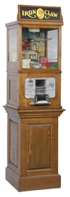 5¢ EXHIBIT SUPPLY CO. “IRON CLAW” ARCADE DIGGER