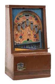 1¢ SCIENTIFIC MACHINE CORP. "TOTALIZER" BASKETBALL ARCADE GAME