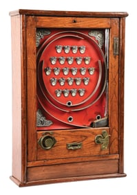 ENGLISH PINBALL STYLE COUNTER ARCADE GAME