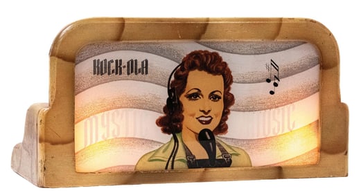 ROCK-OLA LIGHT-UP HEADER MARQUEE