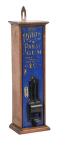 ROTH'S PANSY GUM VENDING MACHINE