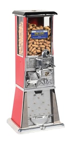 1¢ MASTER PEANUT MACHINE ON PENNY DROP