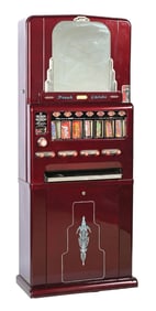 5¢ RESTORED UNIVENDER ART DECO CANDY BAR MACHINE