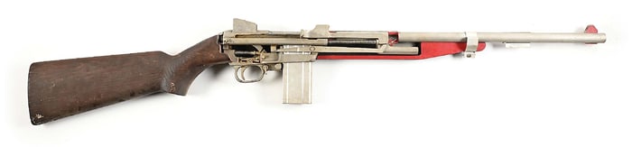 OVERSIZED M1 CARBINE CUTAWAY CLASSROOM TRAINER.