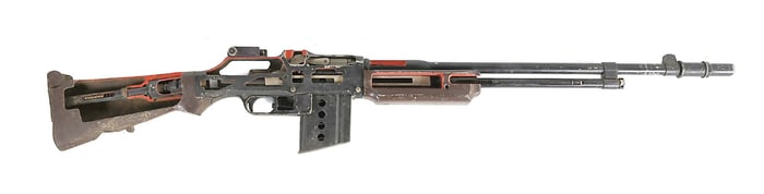 OVERSIZED BROWNING BAR CUTAWAY CLASSROOM TRAINER.