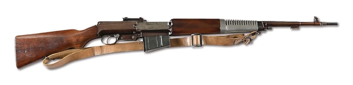 (C) RARE AND HIGHLY DESIRABLE CZECH CZ ZH-29 SEMI-AUTOMATIC RIFLE.