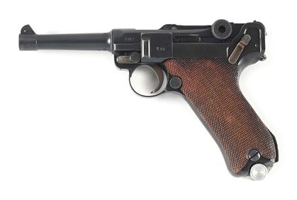 (C) SIMSON S CODE P.08 LUGER SEMI-AUTOMATIC PISTOL.