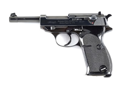 (C) RARE SWEDISH CONTRACT PRE-WAR WALTHER MODEL HP SEMI AUTOMATIC PISTOL.