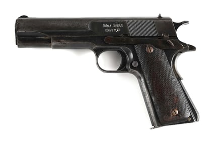 (C) RARE MEXICAN SISTEMA OBREGON .45 ACP SEMI-AUTOMATIC PISTOL.