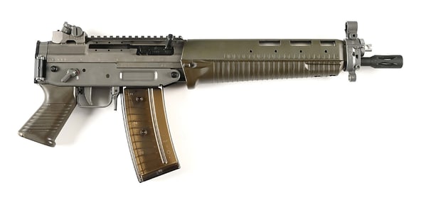 (M) SIG SAUER 551P 5.56X45 SEMI-AUTOMATIC PISTOL WITH CASE.