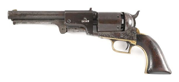 (A) COLT US 1ST MODEL DRAGOON SINGLE ACTION PERCUSSION REVOLVER.