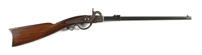 (A) OUTSTANDING GWYN & CAMPBELL TYPE 2 PERCUSSION CARBINE.