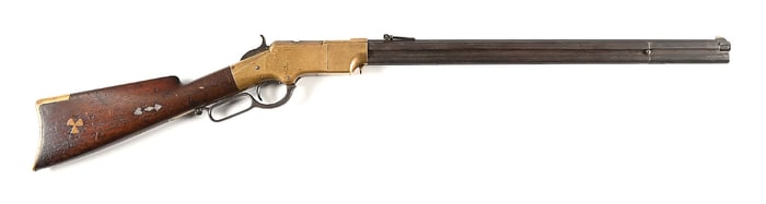 (A) NEW HAVEN ARMS MODEL 1860 HENRY LEVER ACTION CARBINE.