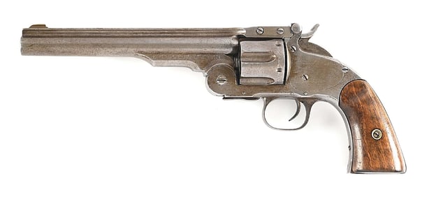 (A) SMITH & WESSON US SCHOFIELD 2ND MODEL .45 SCHOFIELD SINGLE ACTION REVOLVER.