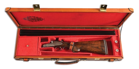 (M) LOVELY FAMARS 20 BORE EXTRA LUSSO SLE SIDE BY SIDE SHOTGUN WITH CLASSICAL DIANA SCENES BY