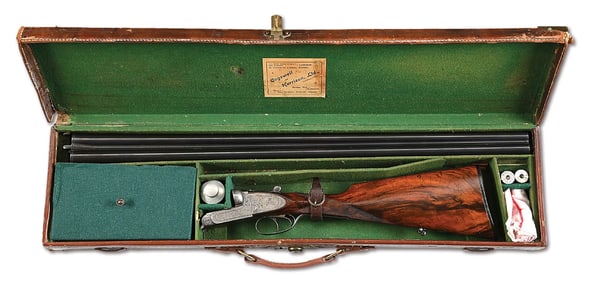 (C) COGSWELL & HARRISON EXTRA QUALITY VICTOR SIDE BY SIDE SHOTGUN.
