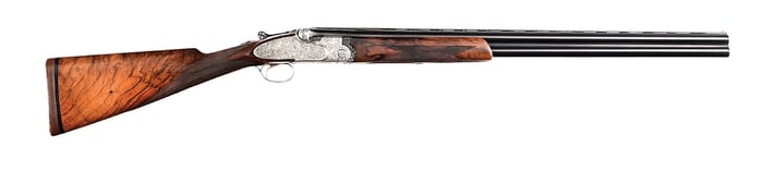 (C) BERETTA S3EELL 12 GAUGE OVER/UNDER SHOTGUN, ENGRAVED BY BERTELLA.
