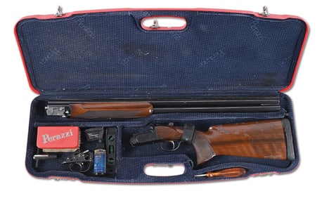 (C) PERAZZI MX 8-B 12 GAUGE OVER/UNDER SHOTGUN.