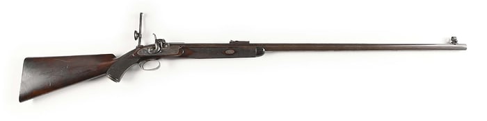(A) MANCHESTER ORDNANCE & RIFLE CO. WHITWORTH PERCUSSION MATCH TARGET RIFLE
