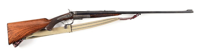 (A) BILL RUGER'S HOLLAND & HOLLAND .303 DOUBLE RIFLE.