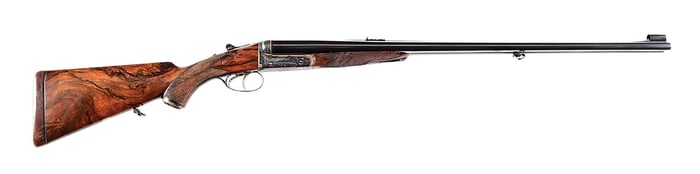(C) WILLIAM EVANS .470 NITRO EXPRESS BLE DOUBLE RIFLE.