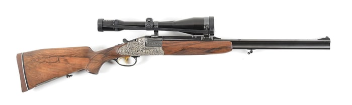 (M) KRIEGHOFF PRIMUS .30-06 SPRINGFIELD OVER/UNDER DOUBLE RIFLE.