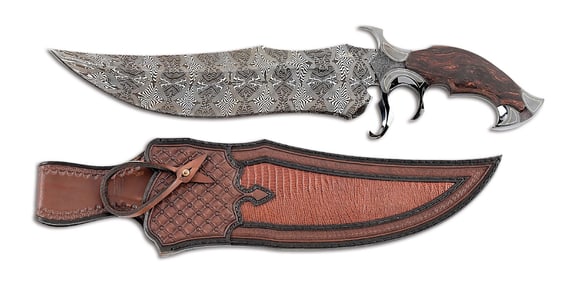 CAS KNIVES LARGE SUB-HILT FIGHTER.