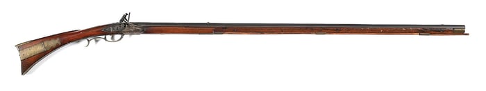 (A) LEHIGH VALLEY FLINTLOCK KENTUCKY RIFLE.