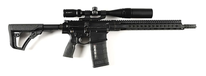 (M) DANIEL DEFENSE DD5 V1 SEMI AUTOMATIC AR-10 RIFLE.