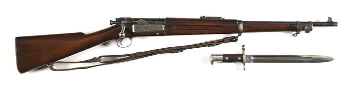 (C) SCARCE SPRINGFIELD US MODEL 1899 PHILIPPINE CONSTABULARY KRAG CARBINE.