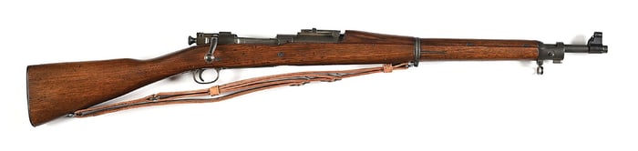 (C) U.S. REMINGTON MODEL 1903 BOLT ACTION RIFLE.