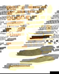 LARGE LOT OF US SPANISH AMERICAN WAR-WWII FIELD GEAR.