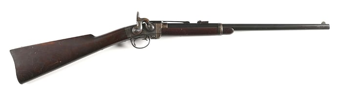 (A) HIGH CONDITION EARLY CIVIL WAR POULTNEY & TRIMBLE SMITH'S PATENT CARBINE.