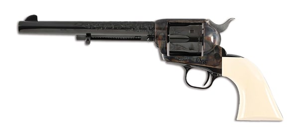 (M) THEODORE ROOSEVELT COMMEMORATIVE 3RD GENERATION COLT SINGLE ACTION ARMY REVOLVER WITH BOX.