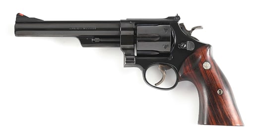 (C) SMITH & WESSON PRE-MODEL 29 .44 MAGNUM DOUBLE ACTION REVOLVER.