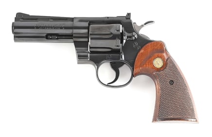 (C) DESIRABLE COLT PYTHON DOUBLE ACTION REVOLVER.