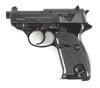 (M) WALTHER P.38K 9MM SEMI-AUTOMATIC PISTOL WITH CASE.