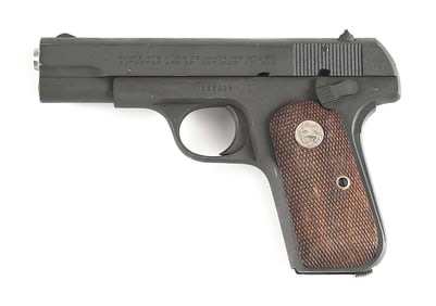 (C) BRITISH PROOFED US COLT MODEL 1903 HAMMERLESS SEMI-AUTOMATIC PISTOL WITH BOX.