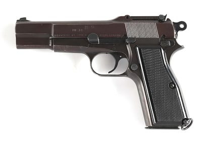 (C) CHINESE CONTRACT INGLIS MK. I* HI-POWER 9MM SEMI-AUTOMATIC PISTOL WITH STOCK HOLSTER.