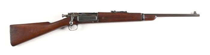 (C) U.S. SPRINGFIELD MODEL 1898/99 KRAG BOLT ACTION CARBINE.